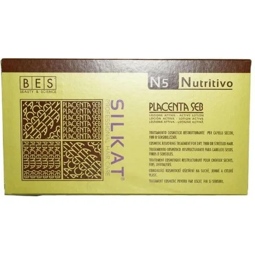Tratament Par cu Placenta pentru Par Degradat 12fiole Bes — preț și oferte