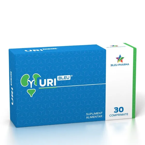 Uri Bleu, Bleu Pharma | 30 comprimate — preț și oferte