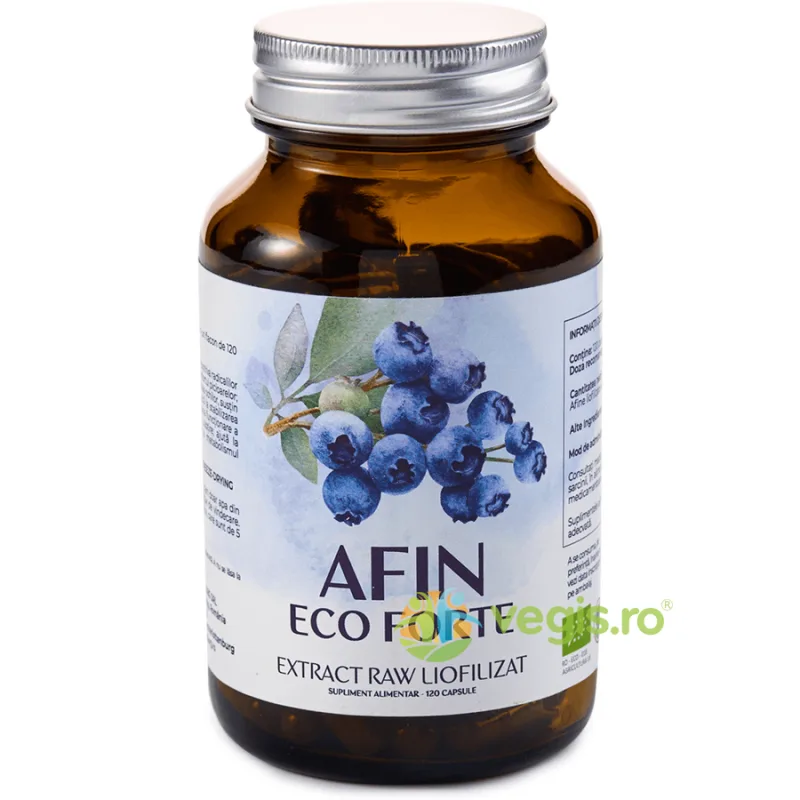 Afin Forte Ecologic/Bio 120cps Aronia Charlottenburg — preț și oferte