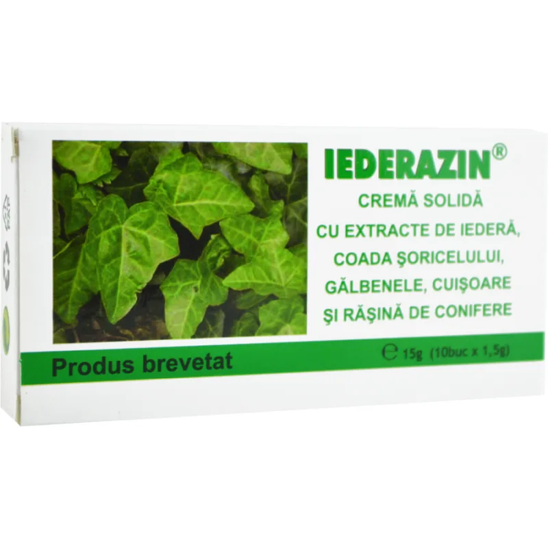 Iederazin Supozitoare 10buc x 1.5g ELZIN PLANT — preț și oferte