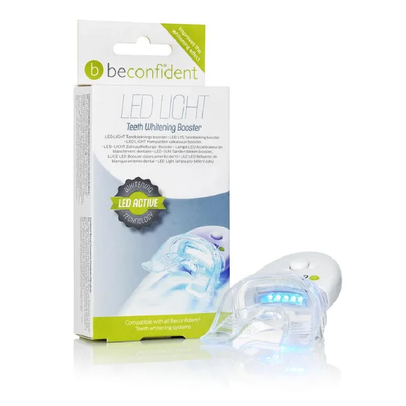 Kit lampa LED si 2 gutiere pentru albirea dintilor, Beconfident — preț și oferte