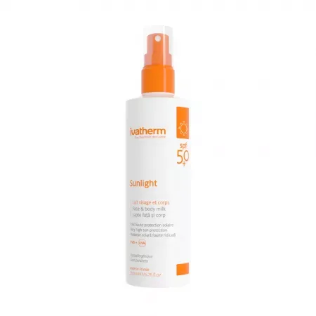 IVATHERM SUNLIGHT SPF50 200ML — preț și oferte