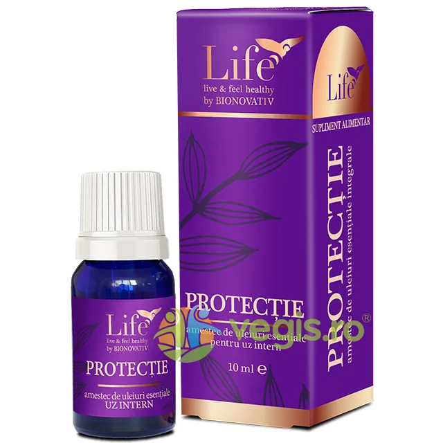 Protectie - Amestec de Uleiuri Esentiale pentru Uz Intern 10ml BIONOVATIV — preț și oferte
