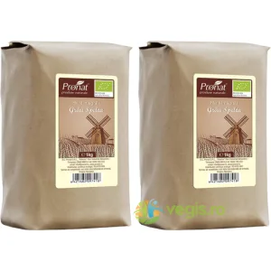 Pachet Faina Integrala de Grau Spelta Ecologica/Bio 1kg+1kg