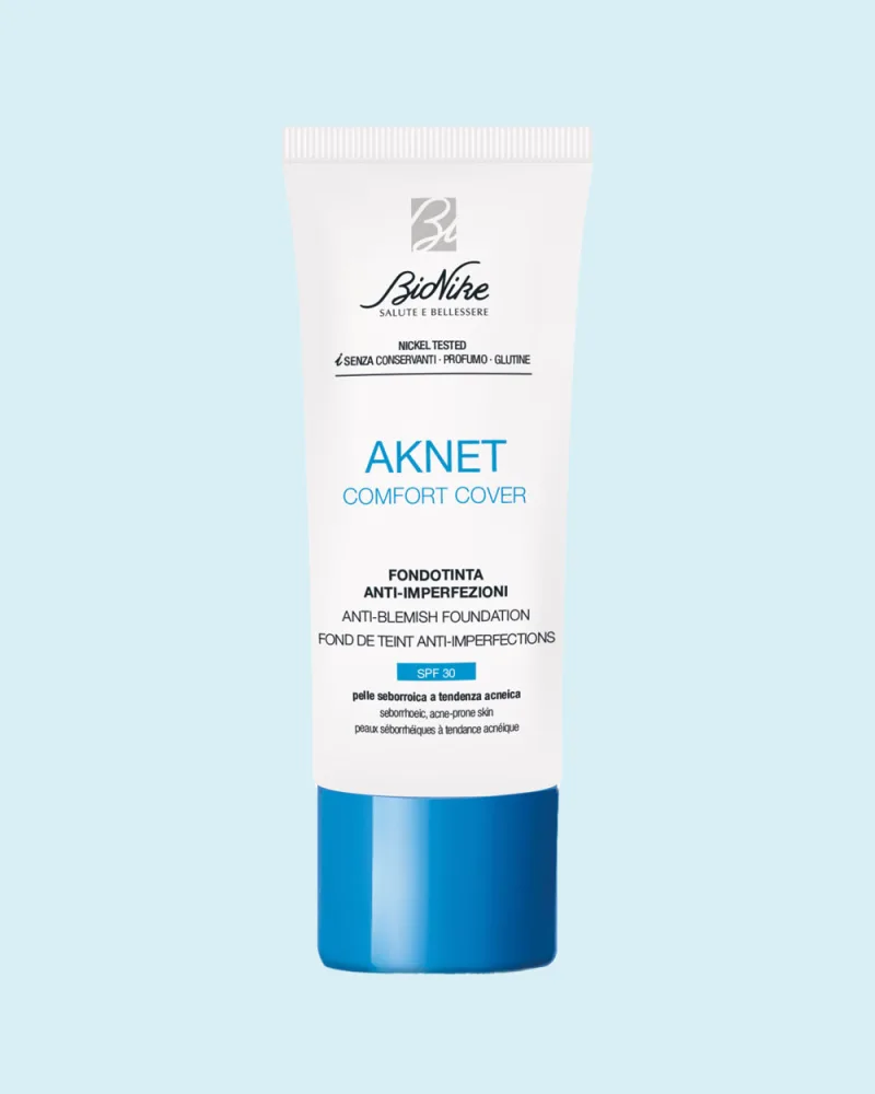 BioNike Aknet comfort cover fond de ten BISCUIT SPF30 x 30 ml — preț și oferte