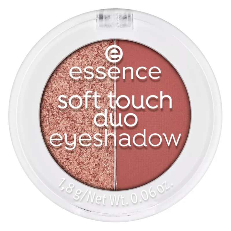 Fard de pleoape 01 Bronze Beauty, Soft Touch Duo, 1.8 g, Essence — preț și oferte