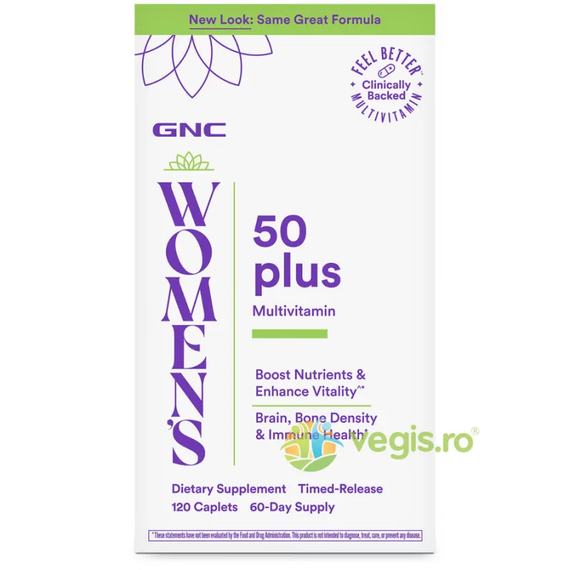 Multivitamine si Minerale pentru Femei 120cps GNC — preț și oferte