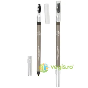 Creion (Liner) pentru Sprancene Rezistent la Apa pentru Ochi Sensibili - Dark 1.2g