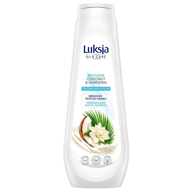 Gel spuma de baie SILK CARE Reviving, Luksja | 900 ml LUKSJA INFINITY — preț și oferte