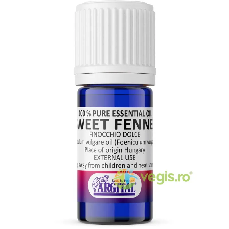 Ulei Esential de Fenicul pentru Uz Extern 10ml ARGITAL — preț și oferte