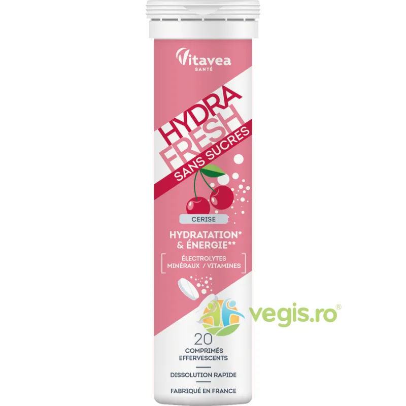 Electroliti cu Aroma de Cirese HydraFresh 20tb efervescente VITAVEA — preț și oferte