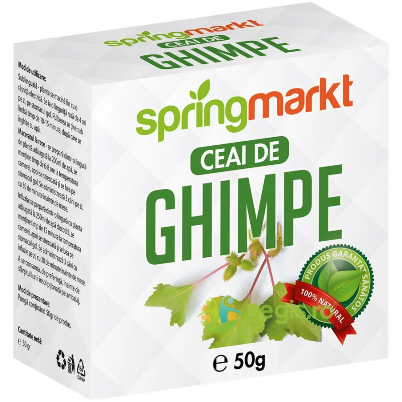 Ceai de Ghimpe 50g springmarkt — preț și oferte