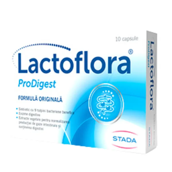 Lactoflora ProDigest, Walmark | 10 capsule — preț și oferte