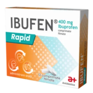Ibufen Rapid, Antibiotice | 400 mg comprimate filmate