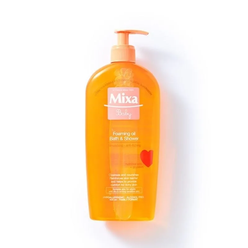 MIXA Ulei spumant pentru baie si dus 2 in 1, 400ml — preț și oferte