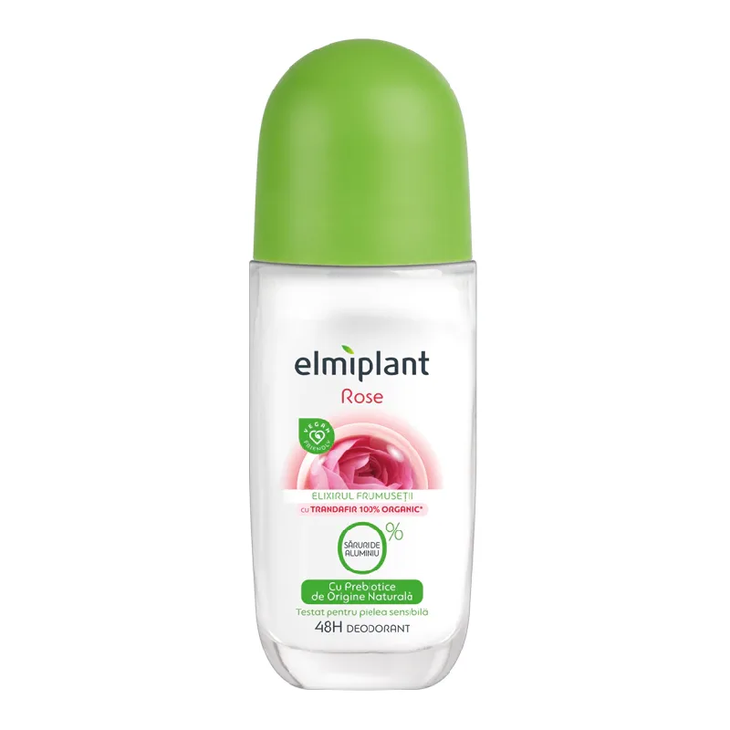 Deodorant roll on Rose, 50ml, Elmiplant — preț și oferte