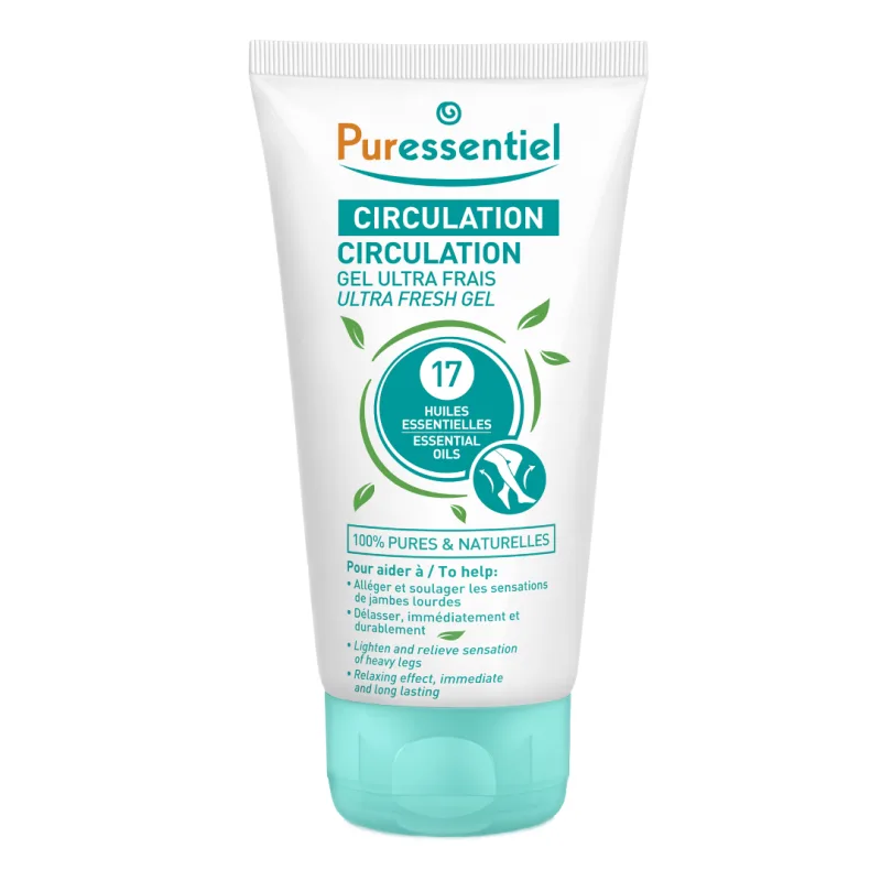 Gel hidratant revigorant Circulation, 125 ml, Puressentiel — preț și oferte