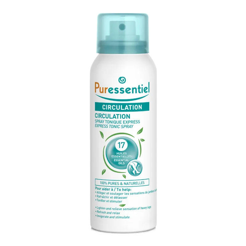 Spray hidratant revigorant Circulation, 100 ml, Puressentiel — preț și oferte