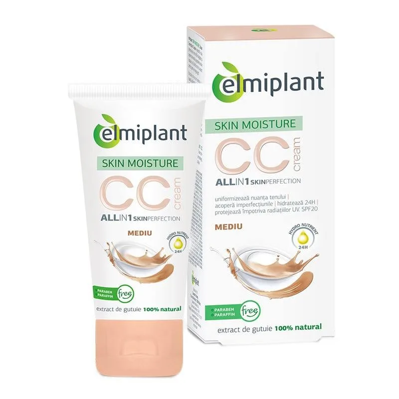 Elmiplant CC Cream skin moisture Medium 50ml — preț și oferte