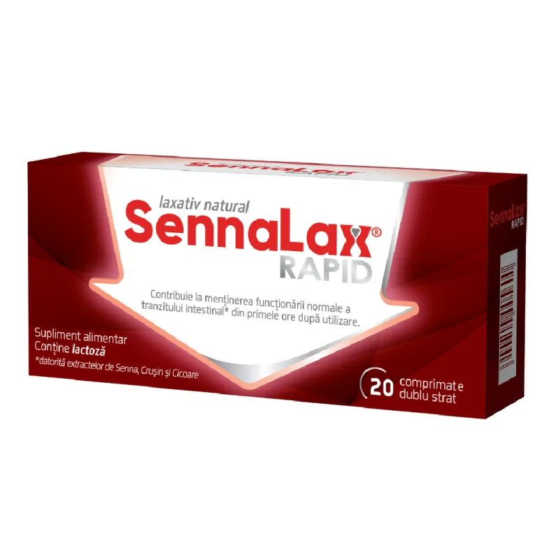 Sennalax Rapid, 20 comprimate, Biofarm — preț și oferte