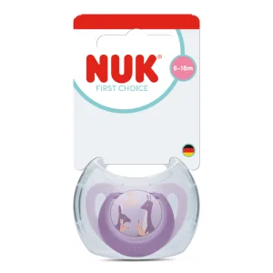 Suzeta silicon First Choice, Cangur, 6-18 luni, 1 bucata, Nuk