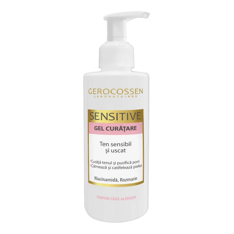 Gel de curatare ten sensibil si uscat Sensitive, 200 ml, Gerocossen — preț și oferte