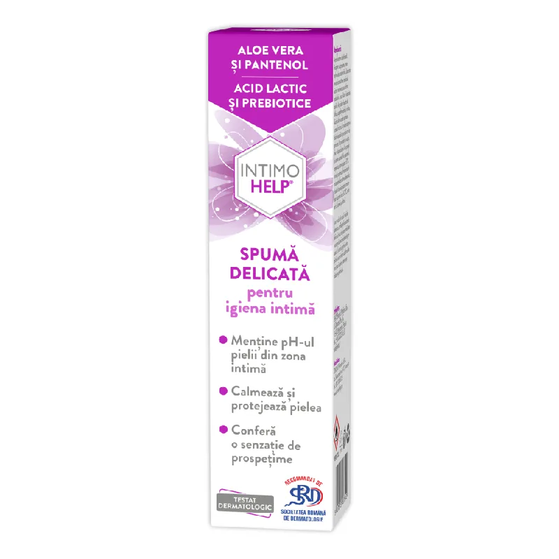 Spuma delicata pentru igiena intima Intimohelp, 150 ml, Zdrovit — preț și oferte