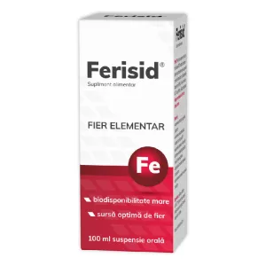 Fier elementar Ferisid, 100 ml, Zdrovit