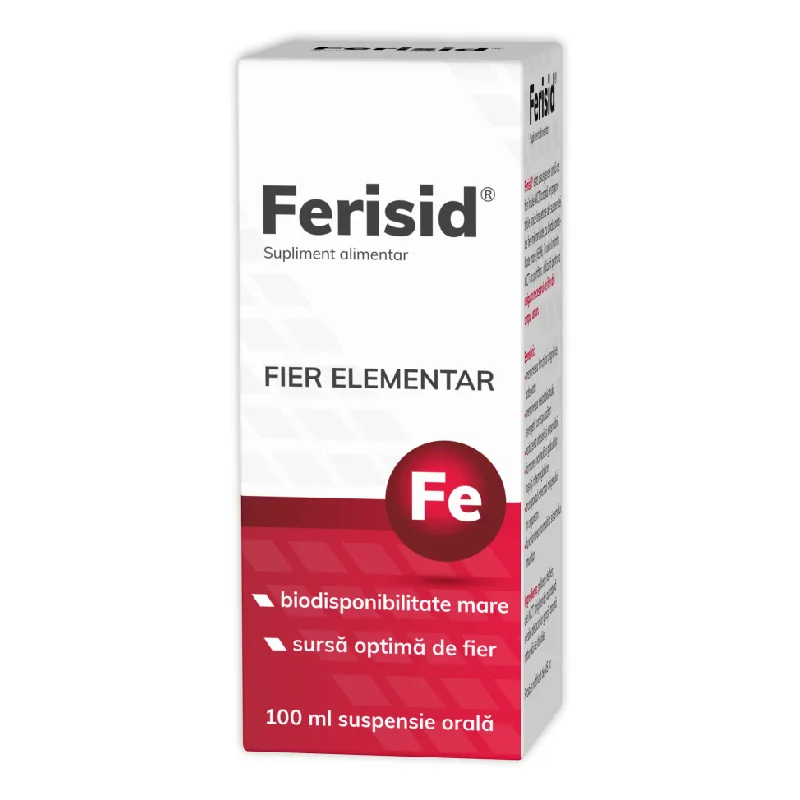 Fier elementar Ferisid, 100 ml, Zdrovit — preț și oferte