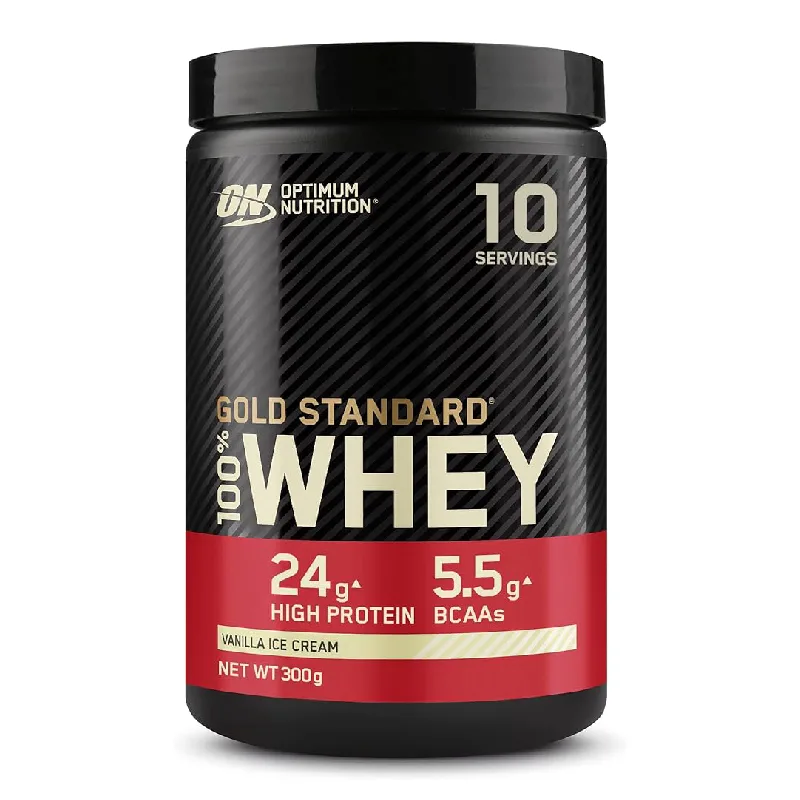 Proteine din zer, pudra proteica, ON 100% Whey Gold Standard, Vanilla Ice Cream, 300g, Optimum Nutrition — preț și oferte
