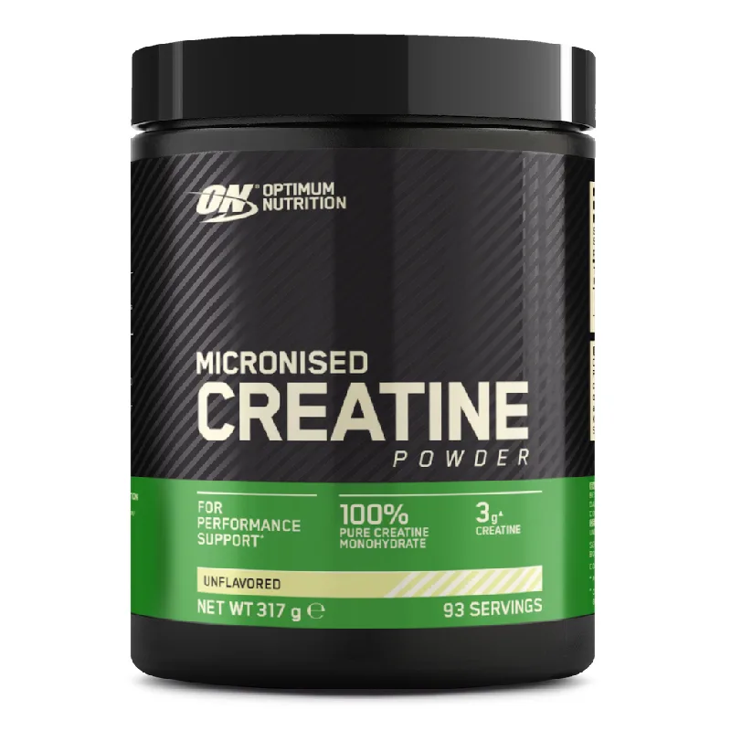Creatina micronizata monohidrat Unflavoured, 317g, Optimum Nutrition — preț și oferte