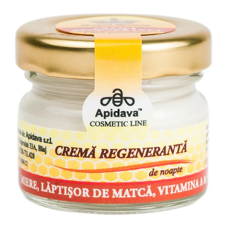 Crema regeneranta de noapte, 30 ml, Apidava — preț și oferte