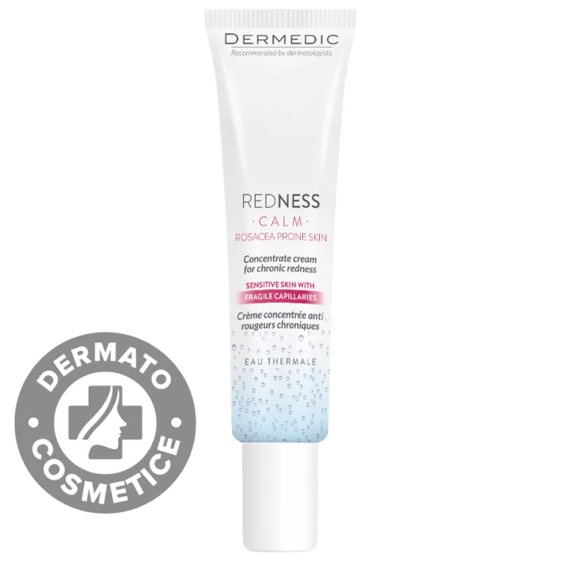 Crema concentrata pentru cuperoza severa Redness Calm, 40ml, Dermedic — preț și oferte