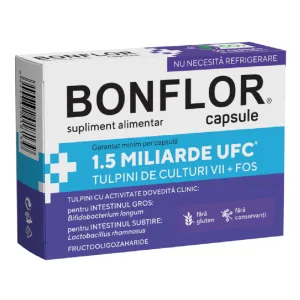 Bonflor, 10 capsule gastrorezistente, Fiterman Pharma
