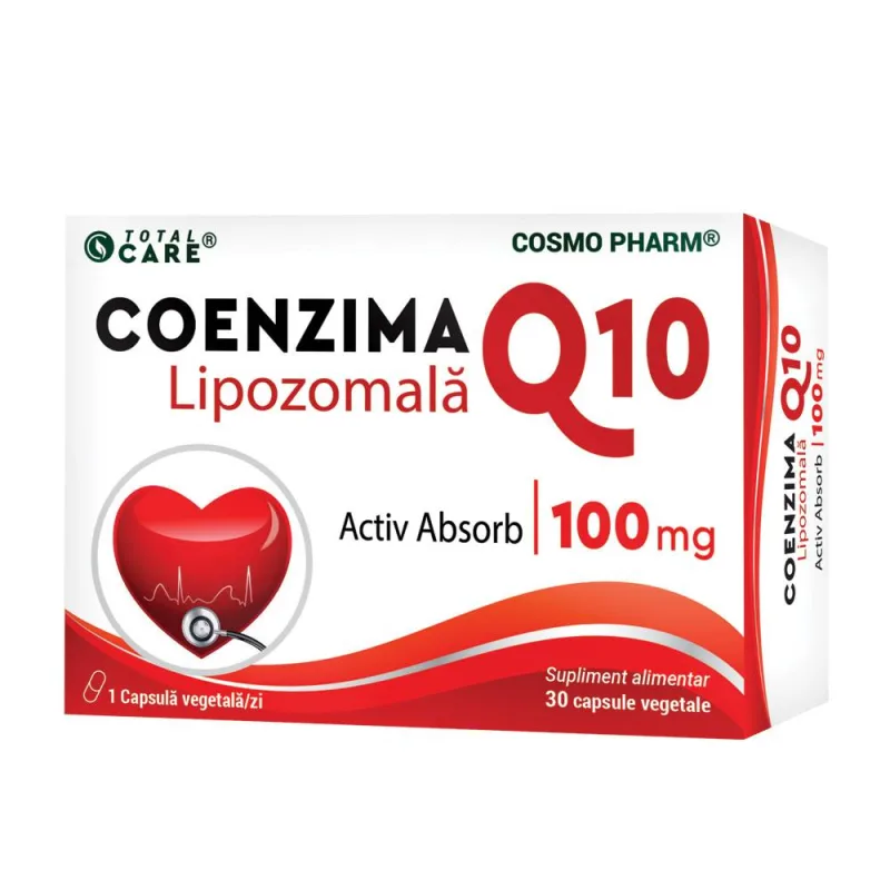 Coenzima Q10 lipozomala, 30 capsule, Cosmopharm — preț și oferte