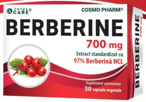 Berberine, 700 mg, 30 capsule, Cosmo Pharm