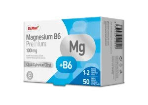 Dr. Max Magnesium B6 Premium, 50 comprimate