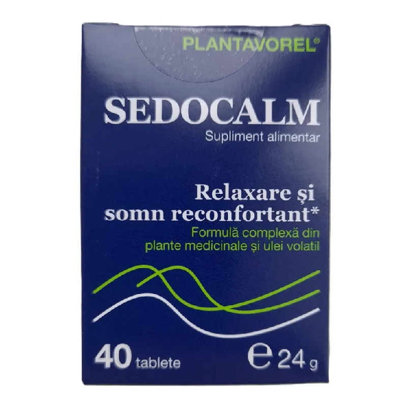 Sedocalm V, 40 tablete, Plantavorel — preț și oferte