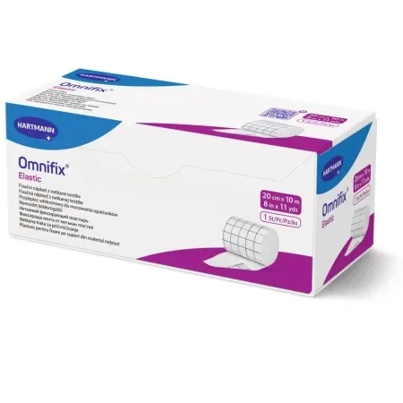 Plasture pentru fixare Omnifix Elastic, 20 cm x 10 m, Hartmann — preț și oferte
