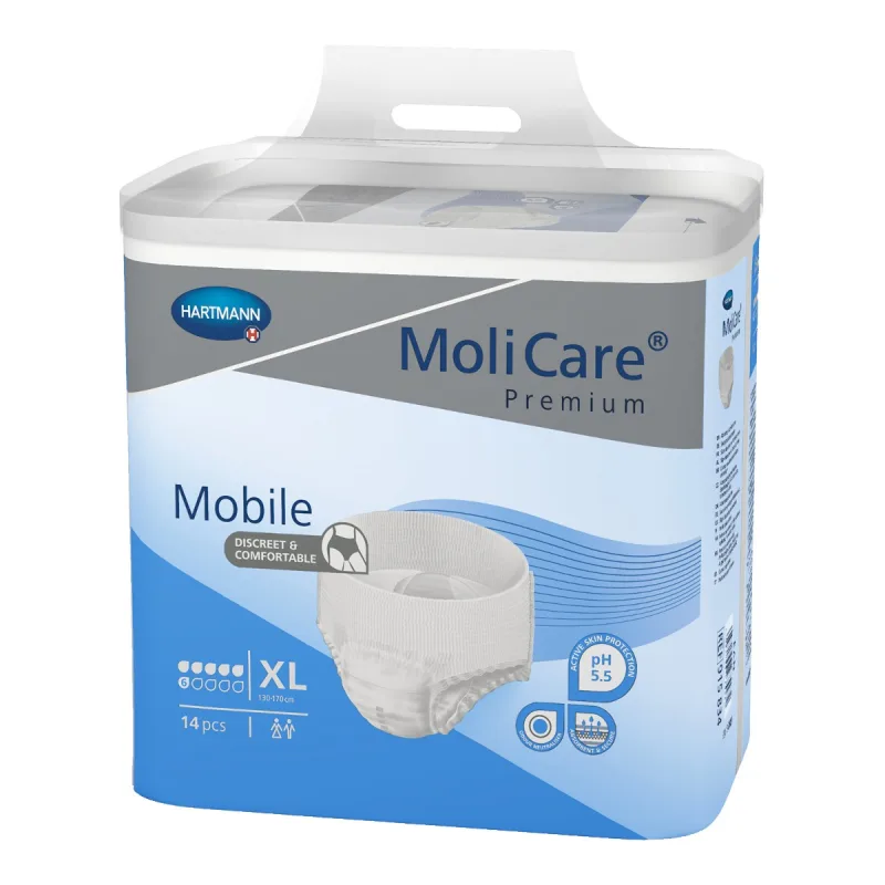Slip pentru incontinenta urinara Extra Large Molicare, 14 bucati, Hartmann — preț și oferte