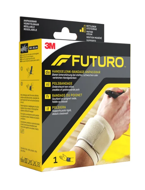 Manseta sport reglabila pentru incheietura mainii, 1 bucata, Futuro — preț și oferte