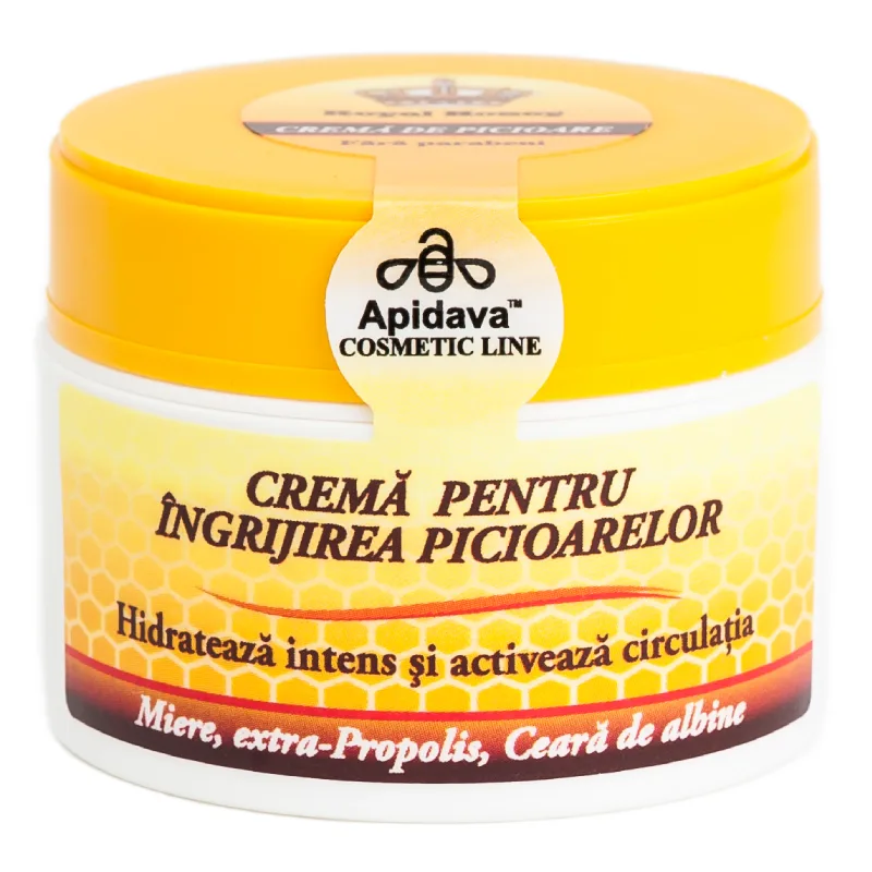 Crema pentru ingrijirea picioarelor, 50ml, Apidava — preț și oferte