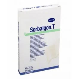Pansament cu alginat de calciu de tip mesa, 2G/30cm, 5 bucati, Sorbalgon HARTMANN — preț și oferte