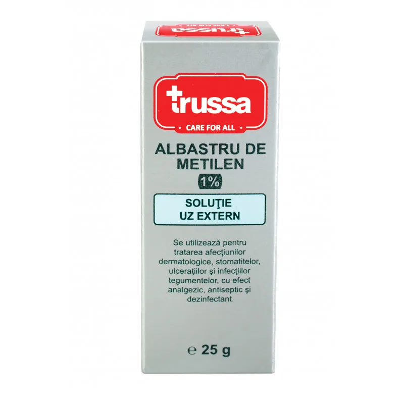 Trussa Albastru de metilen 1%, 25g — preț și oferte
