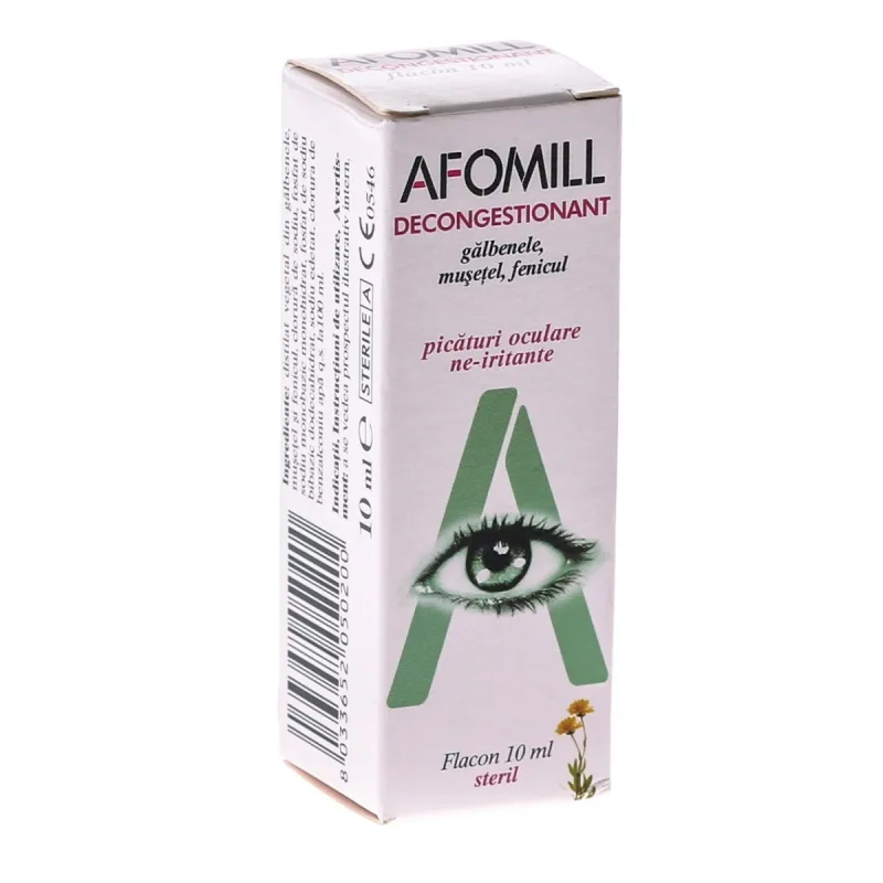Picaturi Afomill decongestionant, 10ml, AF United — preț și oferte