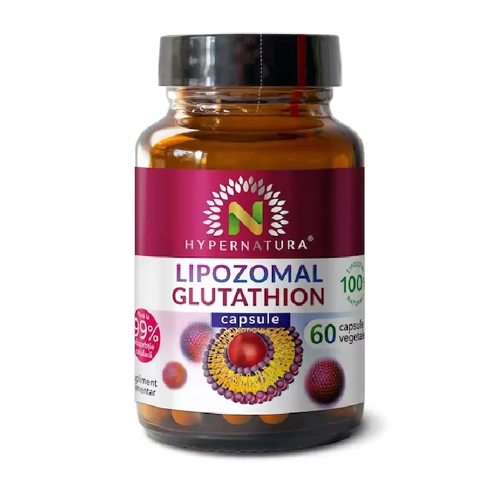 Lipozomal Glutathion, 60 capsule, Hypernatura — preț și oferte