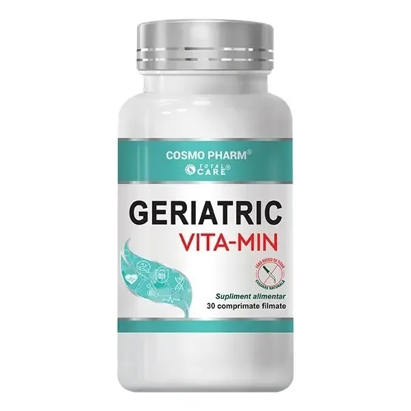 Geriatric Vita-Min, 30 tablete, Cosmopharm — preț și oferte