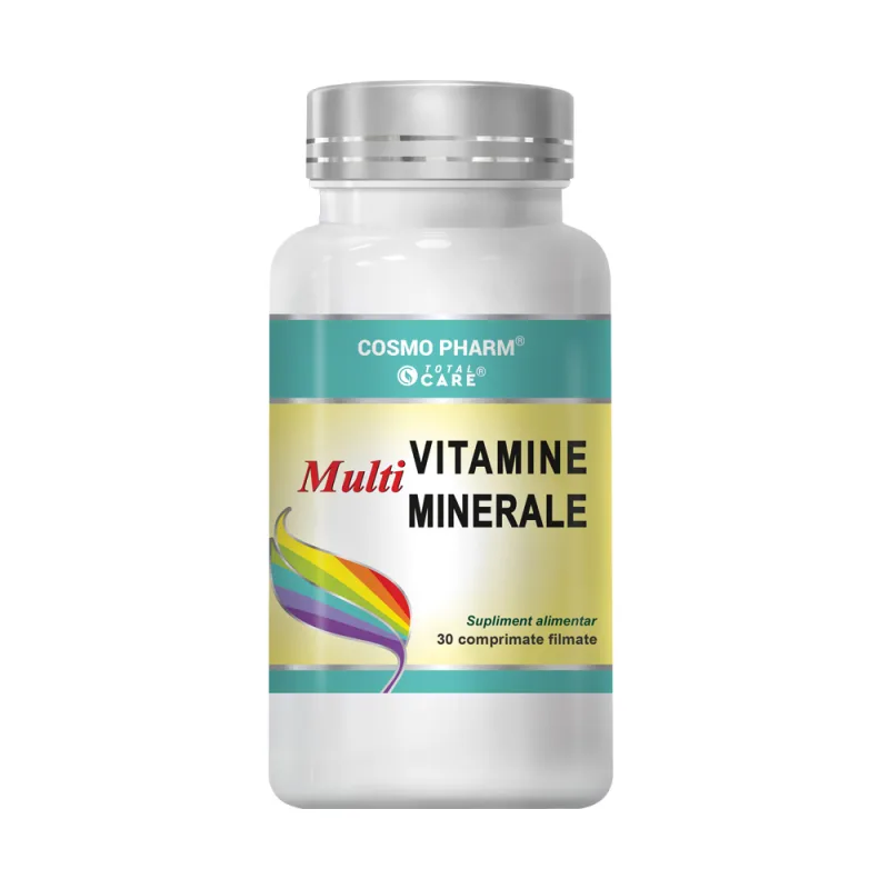 Multivitamine si Multiminerale, 30 comprimate, Cosmopharm — preț și oferte