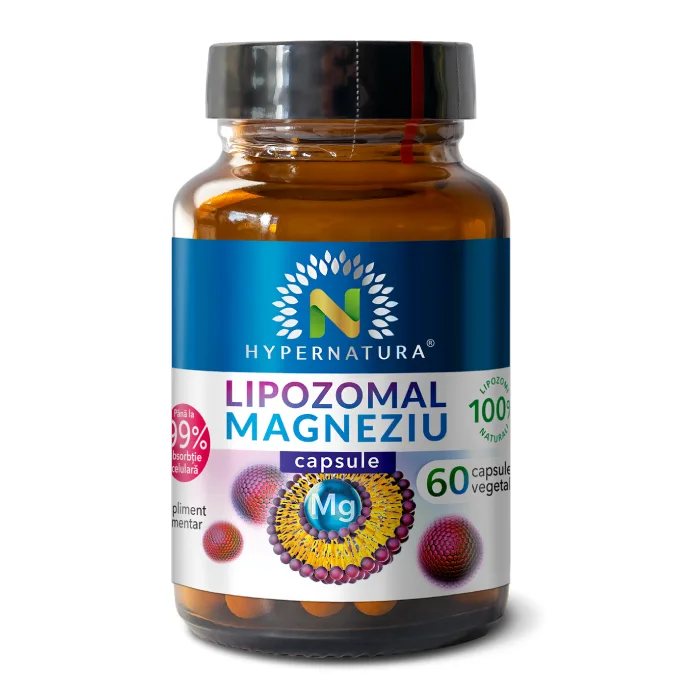 Lipozomal Magneziu, 60 capsule, Hypernatura — preț și oferte