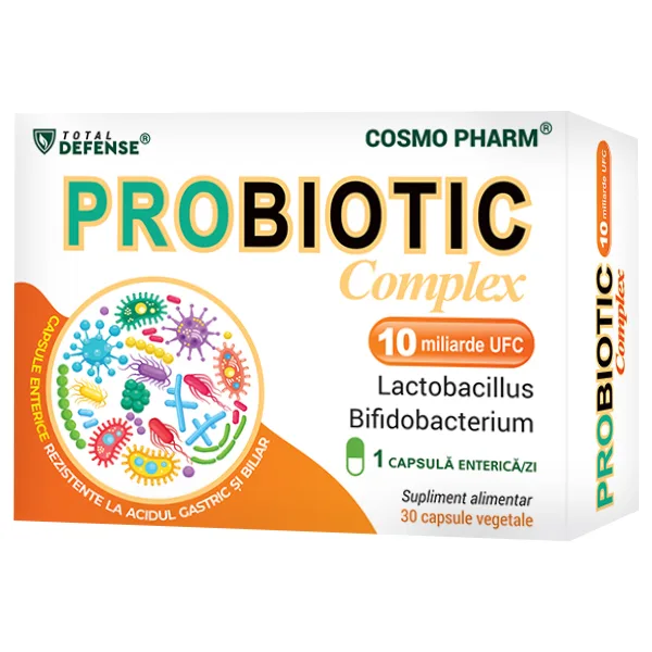 Probiotic Complex, 30 capsule vegetale, Cosmopharm — preț și oferte